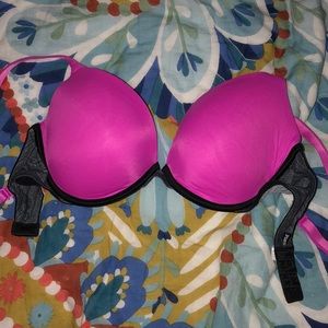 Pink and Grey PINK bra like new 32DD